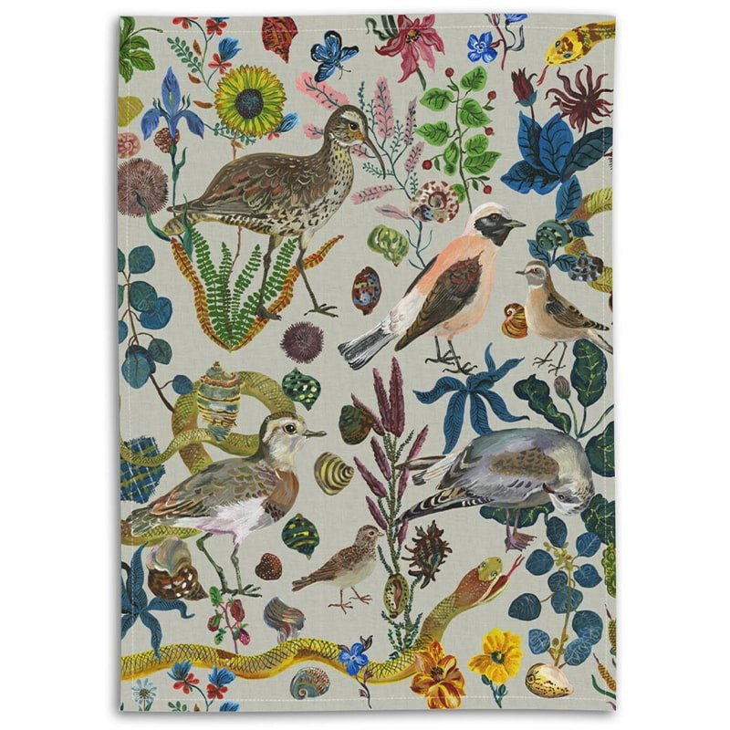 Nathalie Lete Birds In The Dunes Tea Towel