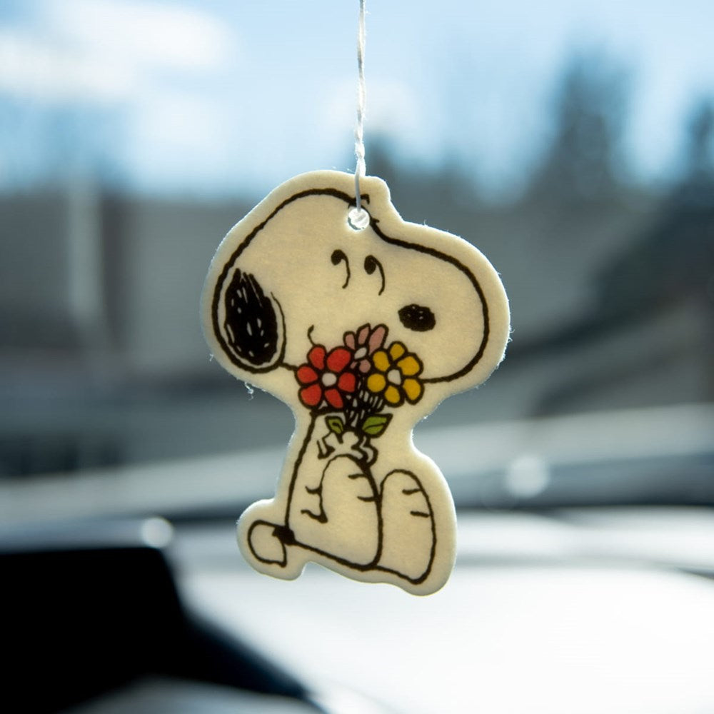 3P4 X Peanuts Air Freshener - Snoopy Flower Bouquet