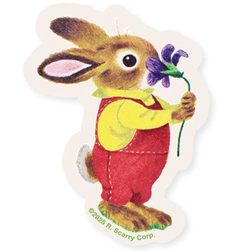 3P4 X Richard Scarry Sticker - Nicholas Bunny Iris