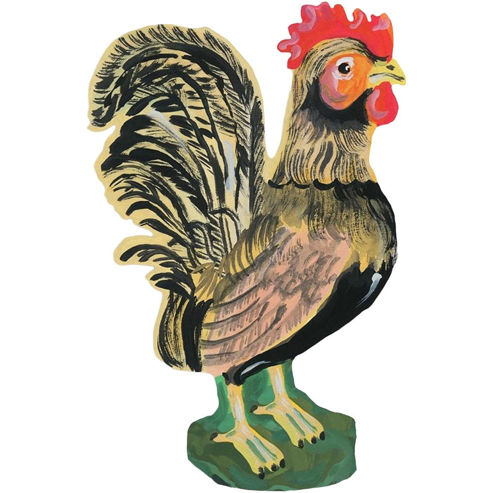 Farmyard Cockerel Serving Board