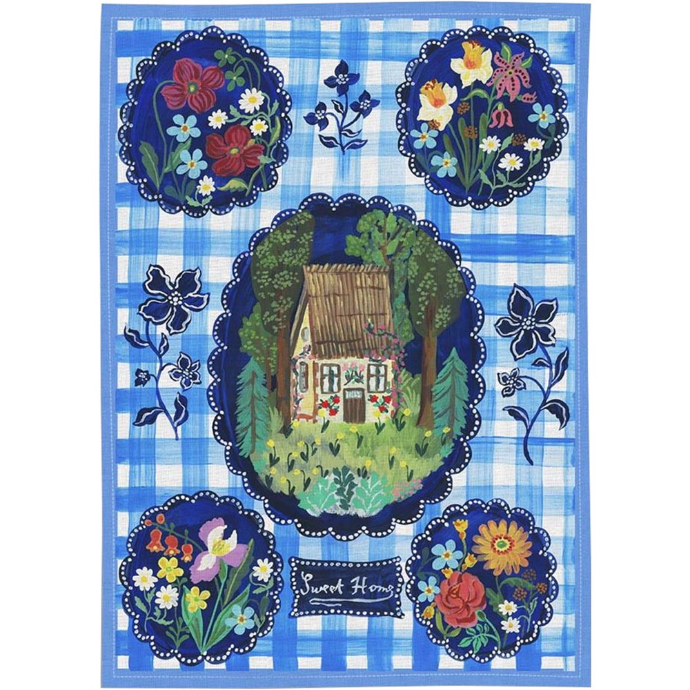 Nathalie Lete Sweet Home Tea Towel