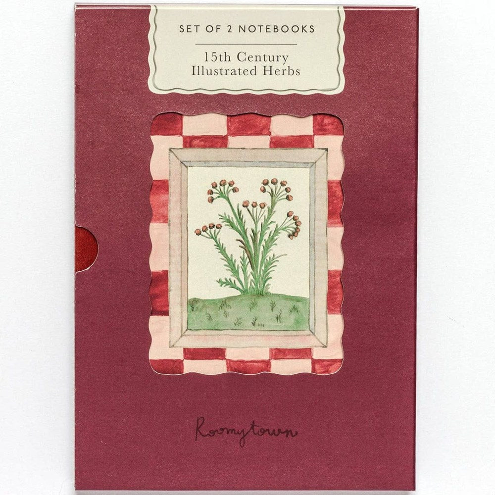 Notebook Set - 15th Century Illustrated Herbs